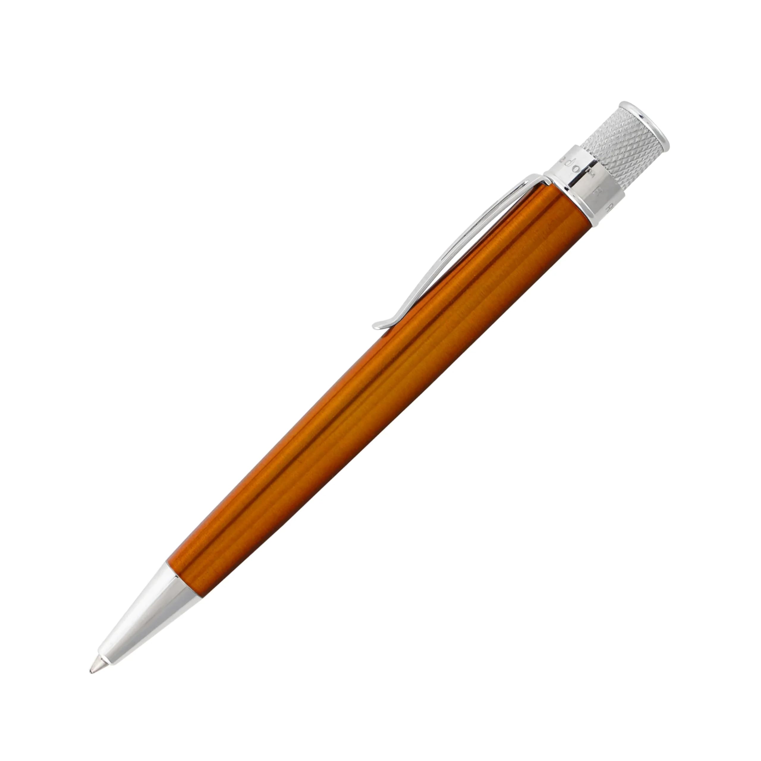 Retro 1951 Tornado? Classic Lacquer Rollerball Pen - Orange - Image 3