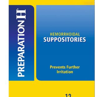 Preparation H Suppositories 12