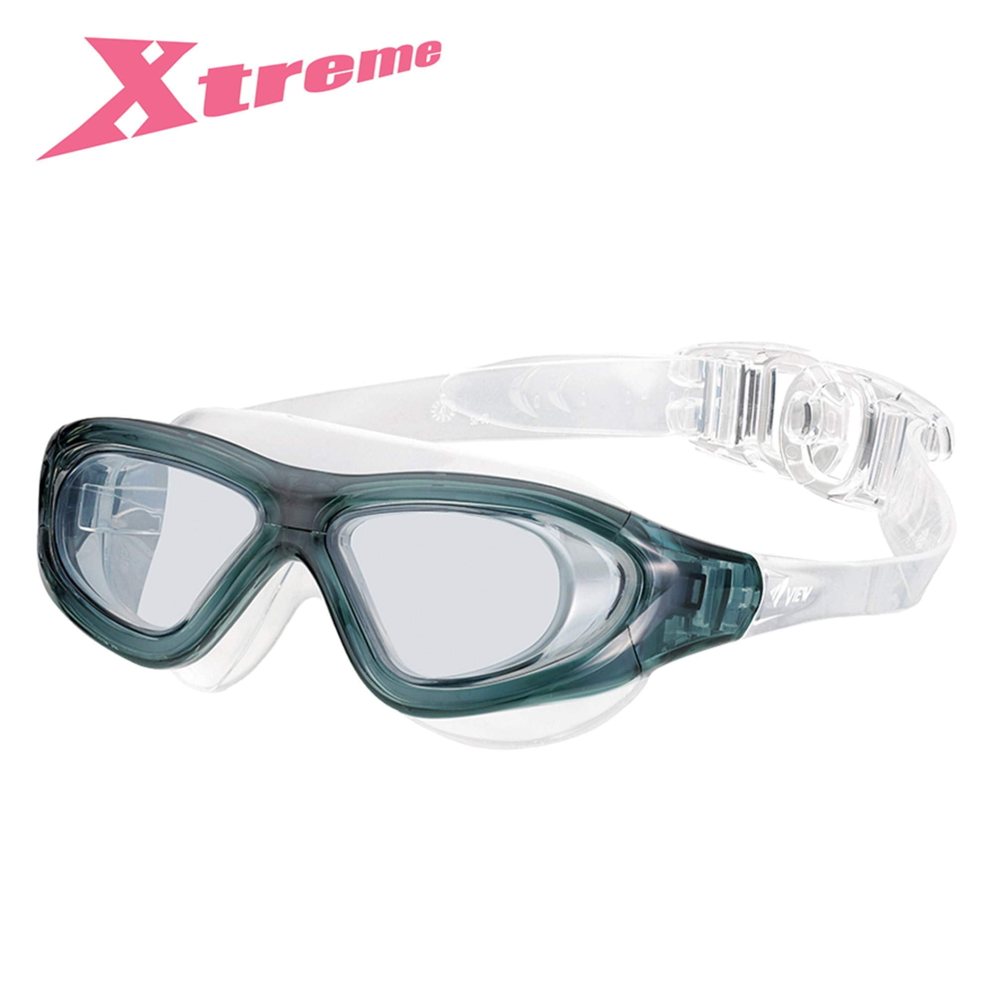 VIEW Swimming Gear V-1000 Xtreme Swim Goggles, Smoke - Image 2