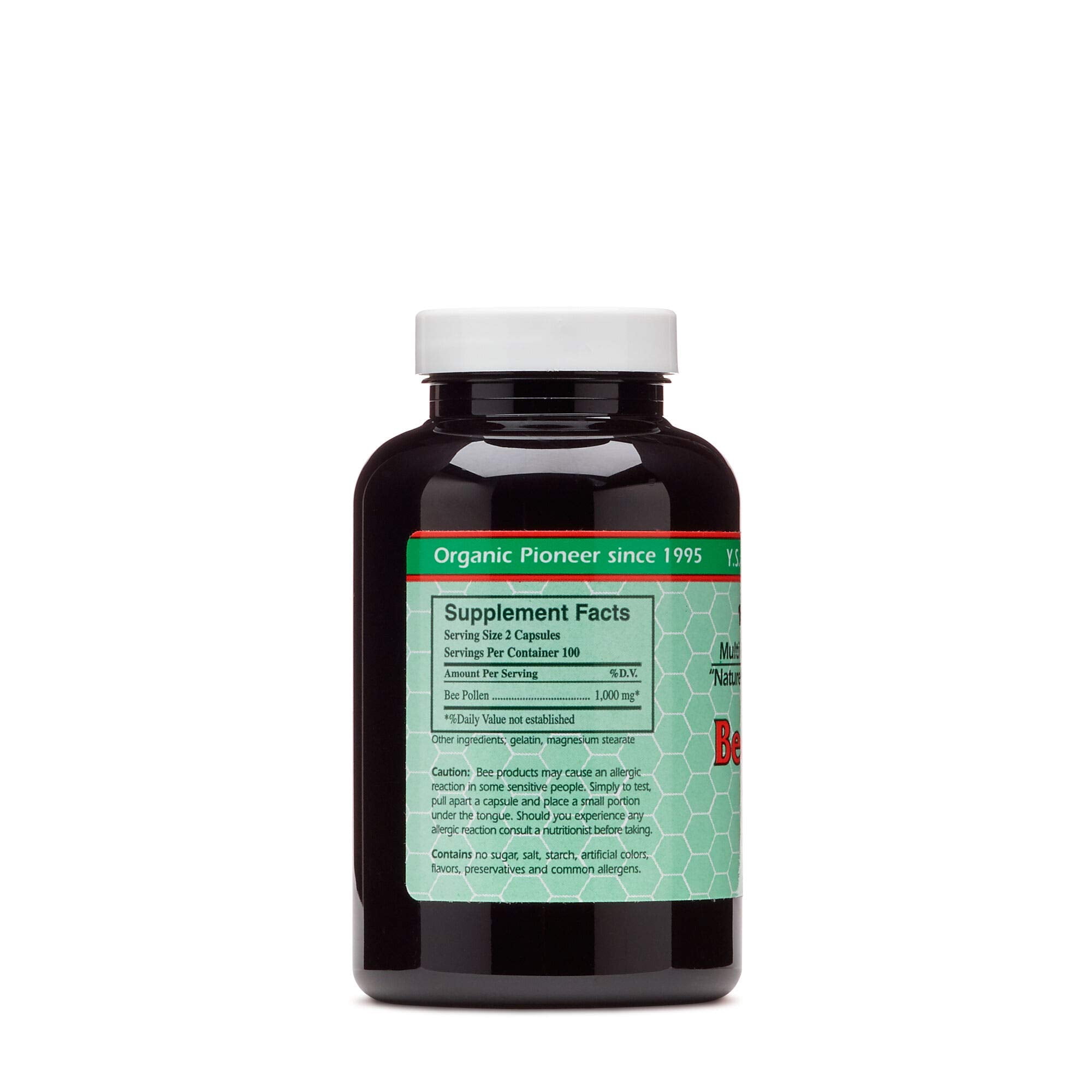 YS BEE FARMS Bee Pollen 550 MG, 200 CT - Image 2