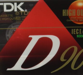 TDK 20100 – TDK Standard Size Audio Cassette
