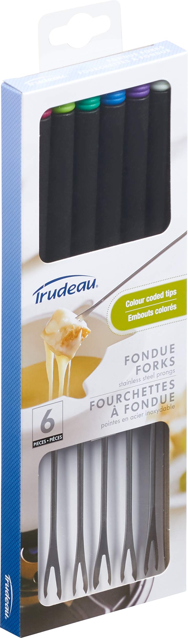 Trudeau Meat Fondue Forks, Set of 6 - Image 3