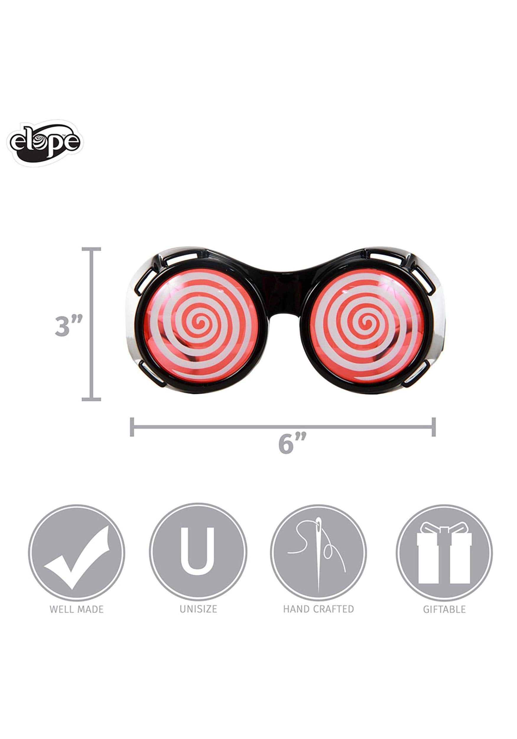 elope Black & Red X-Ray Goggles - Image 3