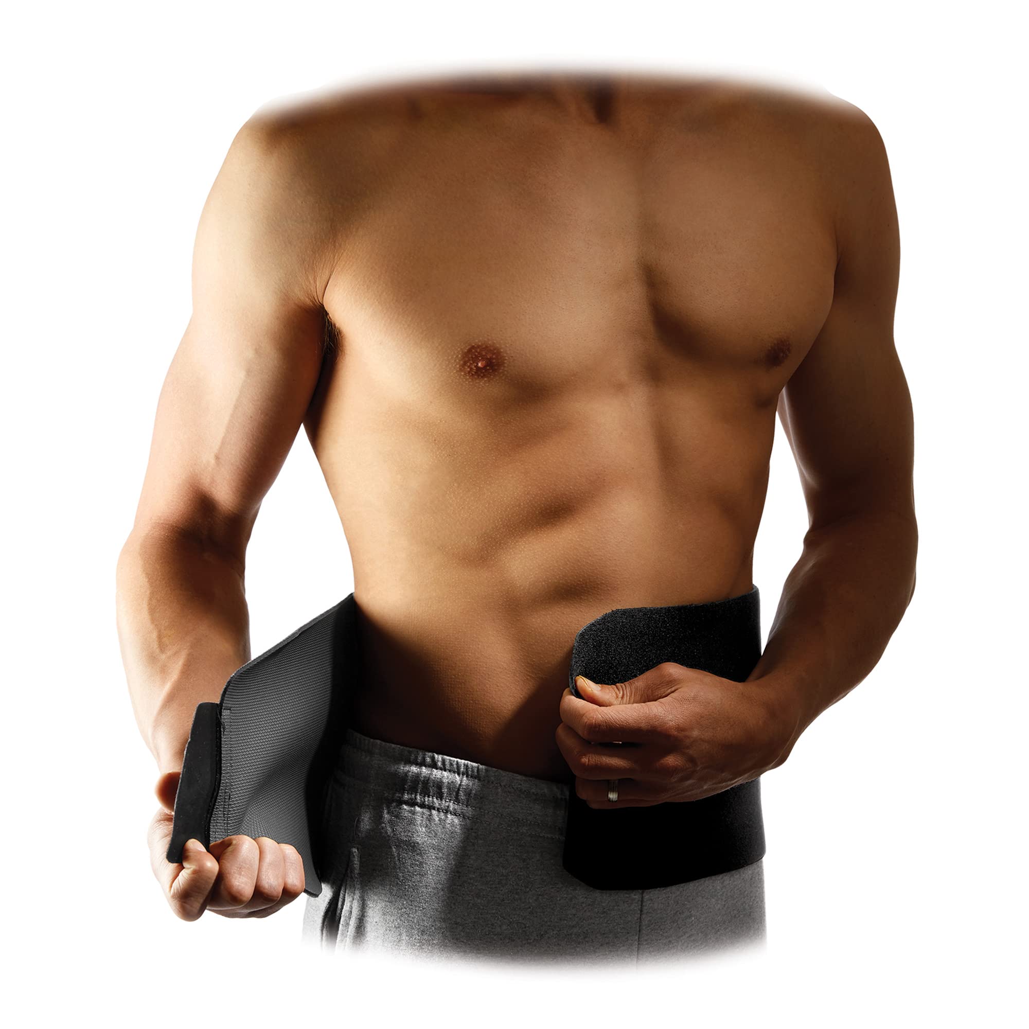 McDavid Waist Trimmer Belt for Men, Sweat Band & Back Support, Improved Posture for Workou - Image 3