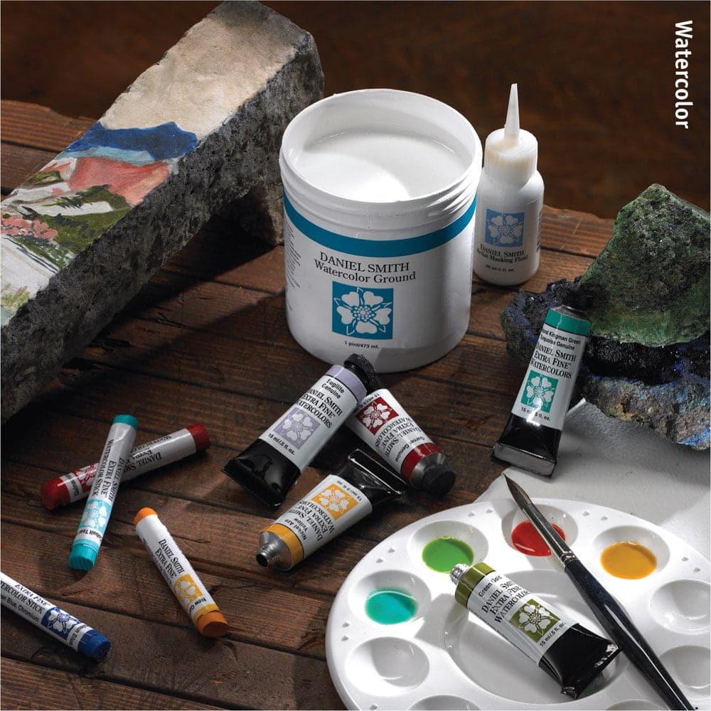 DANIEL SMITH 284600011 Extra Fine Watercolor 15ml Paint Tube, Burnt Umber, 0.5 Fl Oz (Pack - Image 4