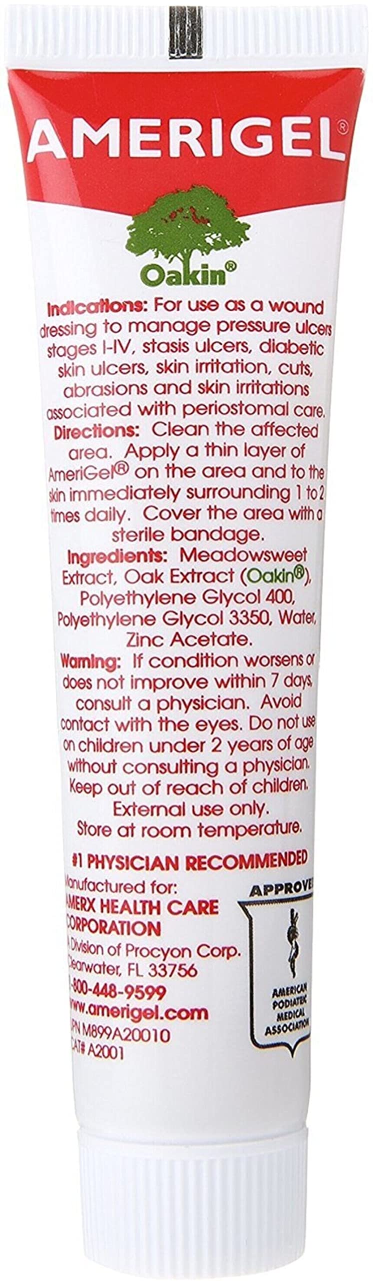 AMERIGEL Hydrogel Wound Dressing (1 oz.) - Provides Moisture-Rich Healing Environment for - Image 3