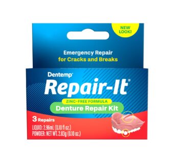 Dentemp Repair Kit – Repair-It Advanced Formula Denture Repair Kit – Denture Repair Kit Re