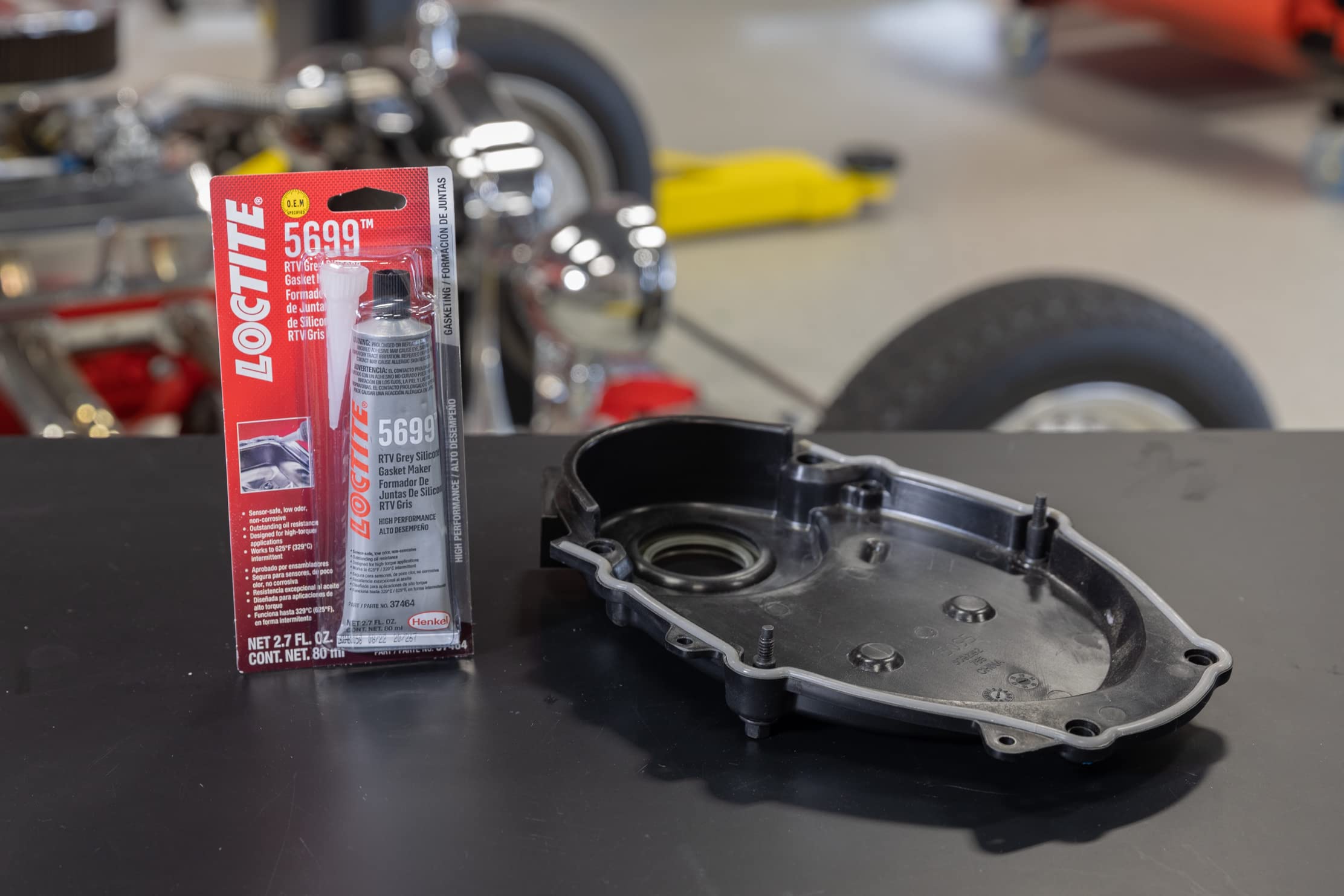 LOCTITE 37464 Grey RTV 598 High Performance Silicone. 80 ml. - Image 3