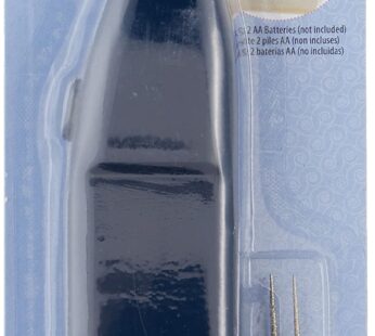 Beadalon Bead Reamer, Battery Operated Jewelry Making Tool, Blue