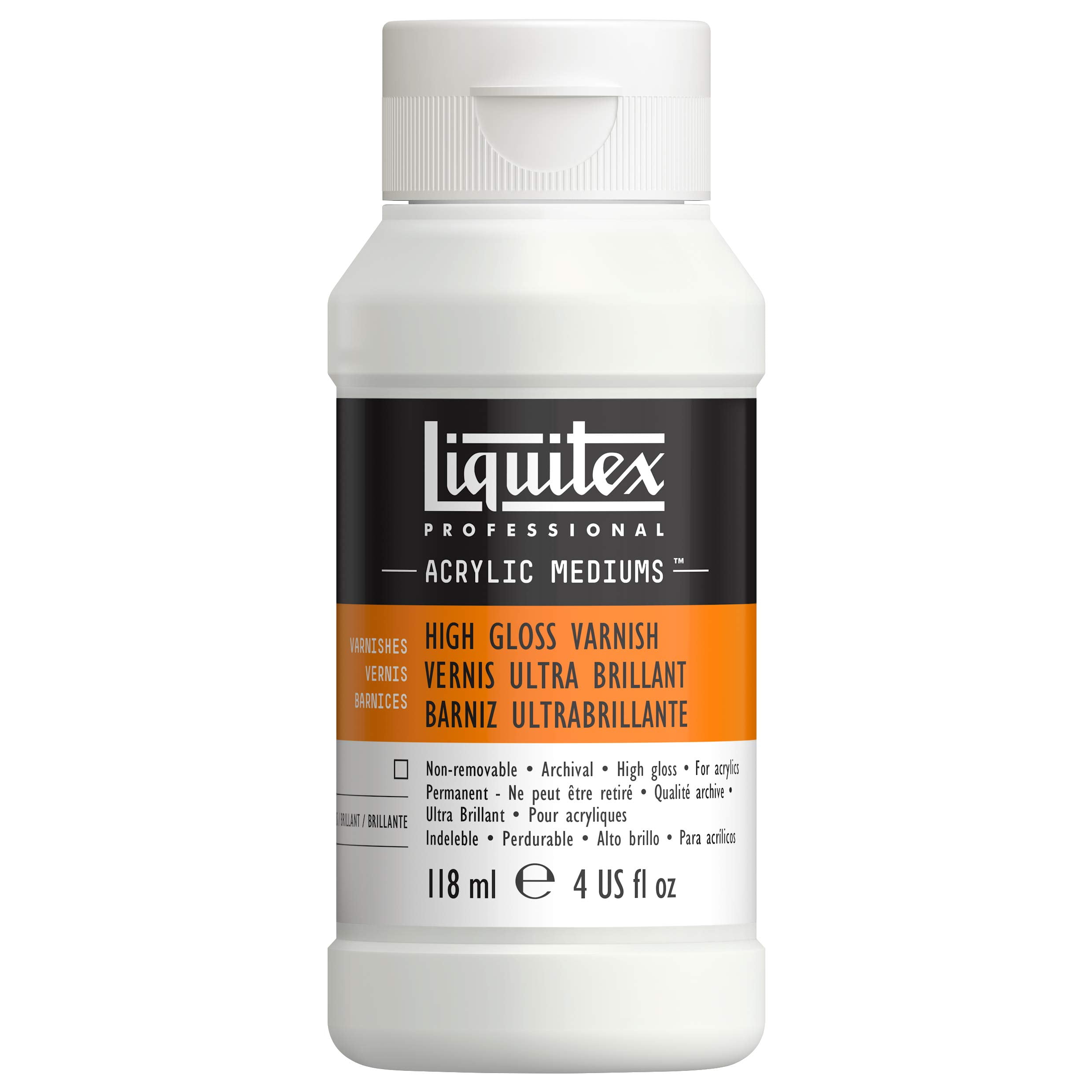 Liquitex Professional High Gloss Varnish, 118ml (4-oz)