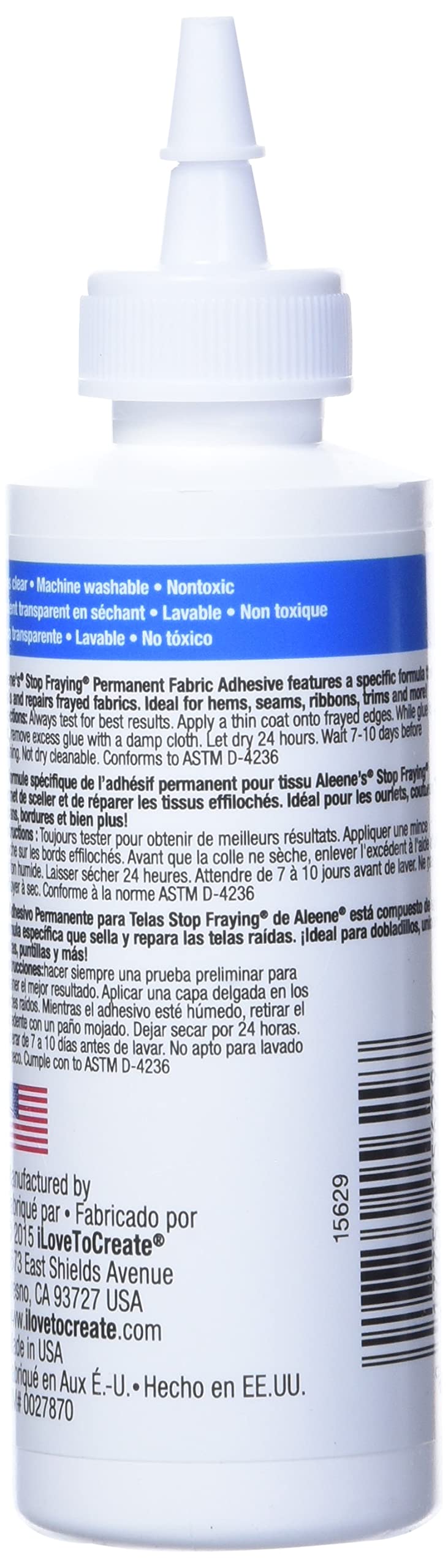 Aleene's Stop-Fraying 4oz,White,15629 - Image 2