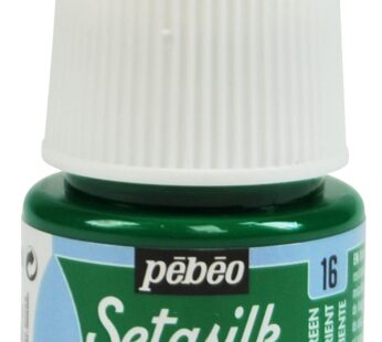 Pebeo Setasilk Silk Painting 45-Milliliter Bottle, Oriental Green