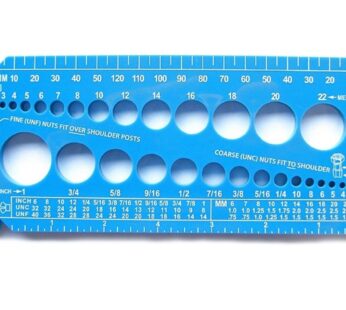 Boltsize-It Gauge, Blue
