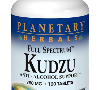 Planetary Herbals Full Spectrum Kudzu Tablets, 120 Count