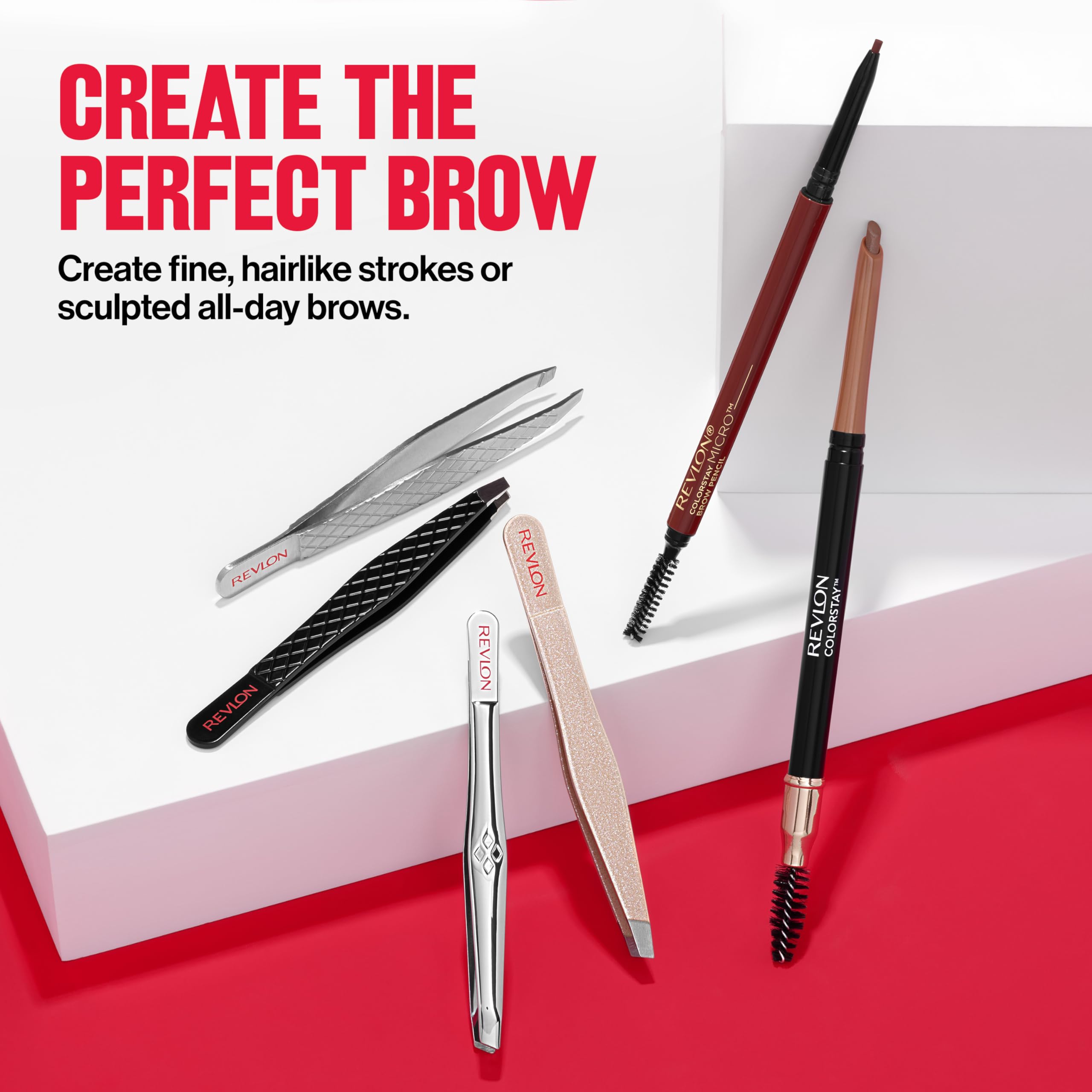 Revlon ColorStay Eyebrow Pencil with Spoolie Brush, Waterproof, Longwearing, Angled Tip Ap - Image 2