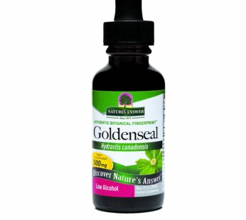 Nature’s Answer Goldenseal Root with Organic Alcohol 1 Fluid Ounce | Promotes Overall Well