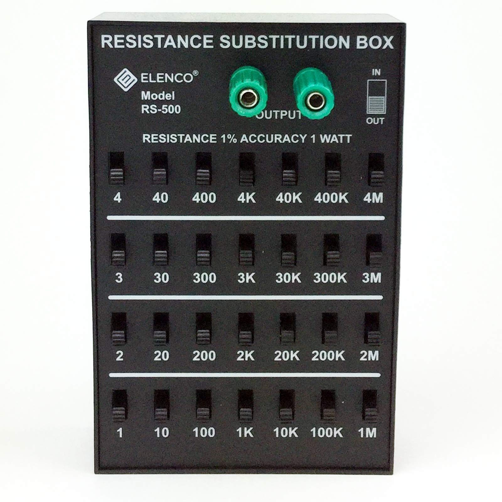 Elenco Resistance Substitution Box | Resistance Range From 1? To 11, 111 , 110M? | 1% Prec - Image 6
