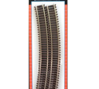 Atlas Code 83 Nickel Silver 24″ Radius Snap Track (6/Bx) HO Scale Trains