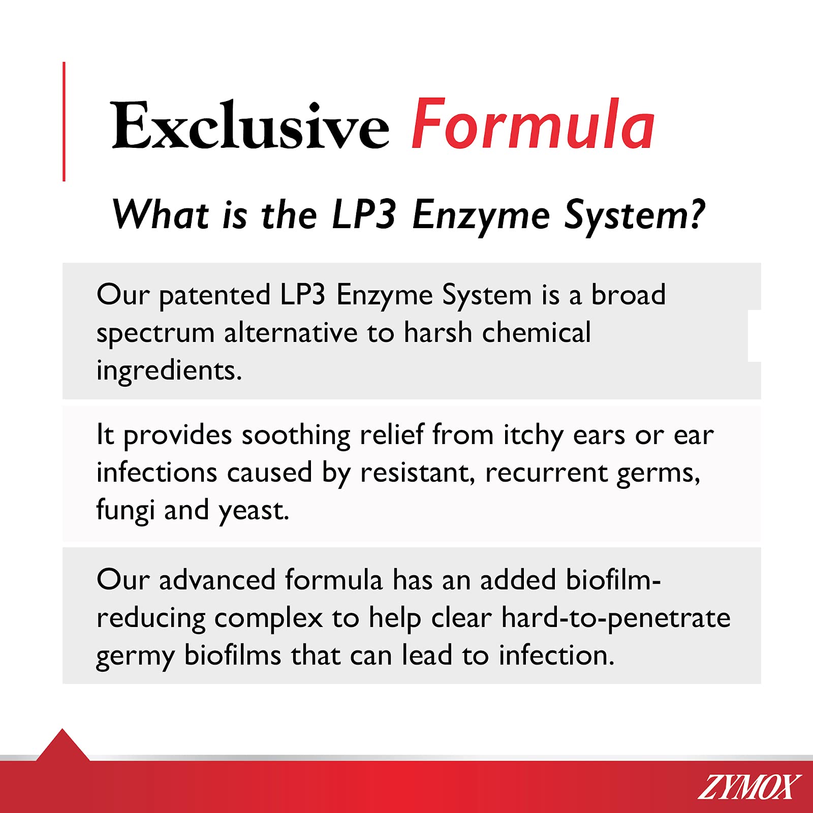 Zymox Advanced Formula Otic Plus Enzymatic Ear Solution for Dogs and Cats with 1% Hydrocortisone, 1.25oz - Image 4