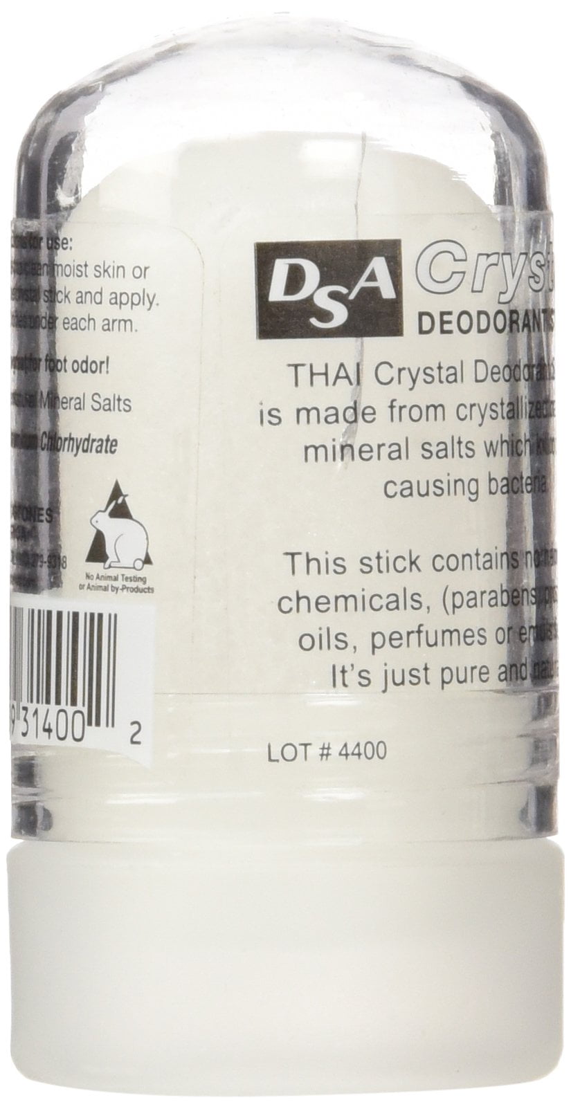 THAI 100% Natural Crystal Deodorant Stick, Mini Travel Size (2.125 Ounces) - Image 4