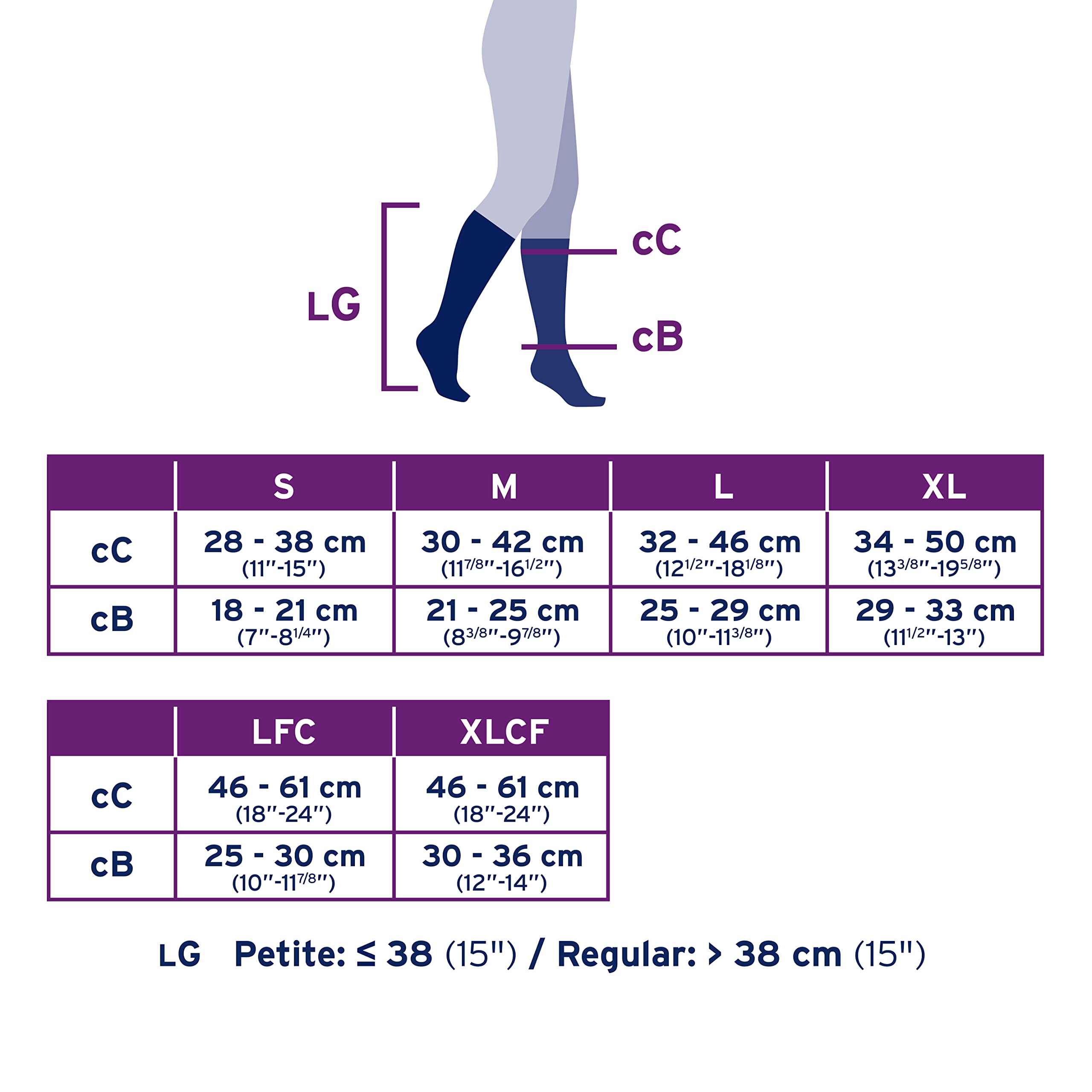 JOBST Relief Knee High Graduated Compression Socks, 20-30 mmHg - Comfortable Unisex Design - Image 6