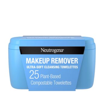Neutrogena Makeup Remover Facial Cleansing Towelettes, Daily Face Wipes Remove Dirt, Oil,
