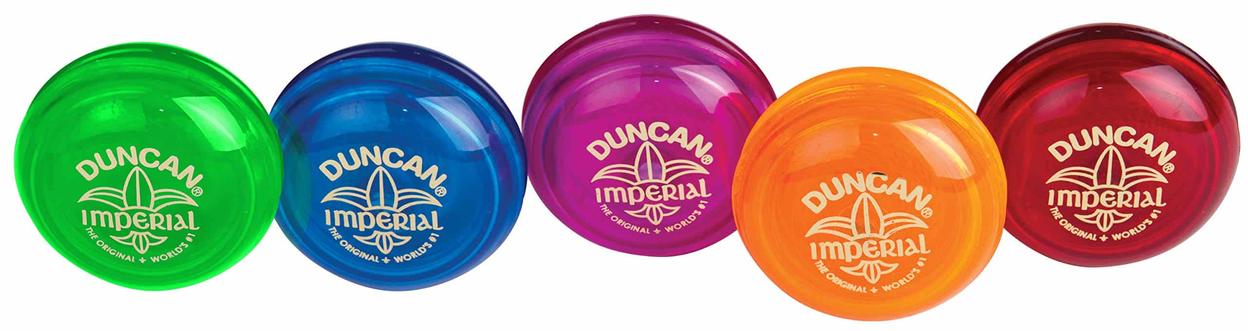 Duncan Toys Imperial Yo-Yo, Beginner Yo-Yo with String, Steel Axle and Plastic Body, Myste