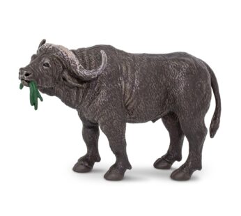 Safari Ltd. Cape Buffalo Figurine – Detailed 5″ Plastic Model Figure – Fun Educational Pla