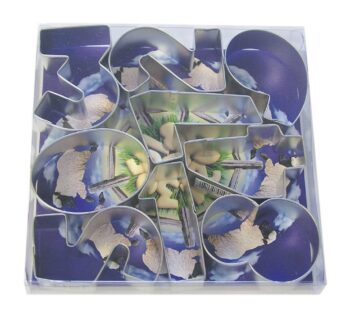 R&M International Numbers 3″ Cookie Cutters, 9-Piece Set