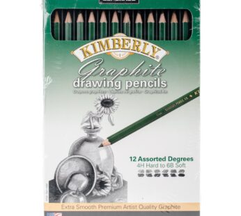 General Pencil 525-12A Graphite Drawing Pencils (12 Pack), 12 Count (Pack of 1)