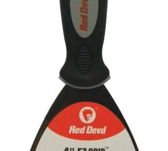 Red Devil 6213 EZ Grip Wall Scraper, 4 Inch, Multi