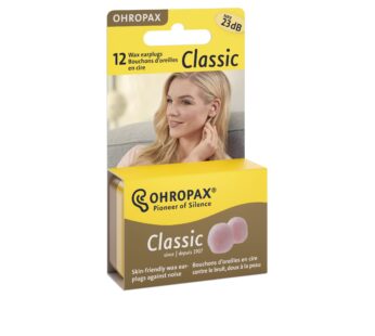 Ohropax Wax Ear Plugs, 12 Plug