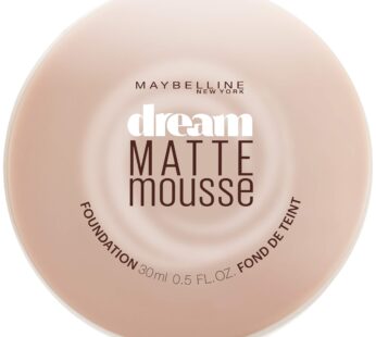 Maybelline New York Dream Matte Mousse Foundation, Classic Ivory, 0.64 oz.