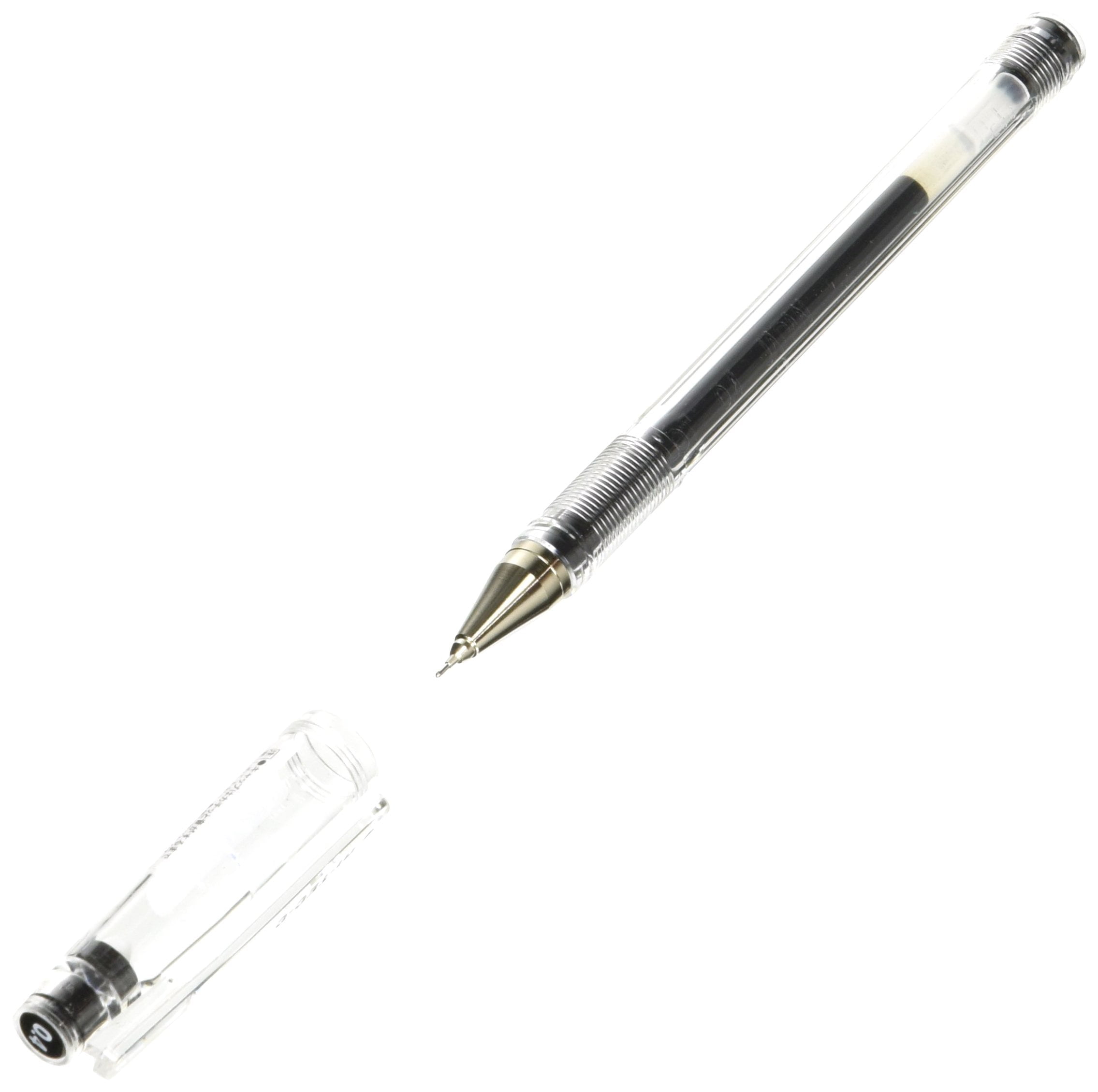 Pilot Gel Ballpoint Pen, Hi-Tec-C 04, Fine, Black (LH-20C4-B) - Image 2