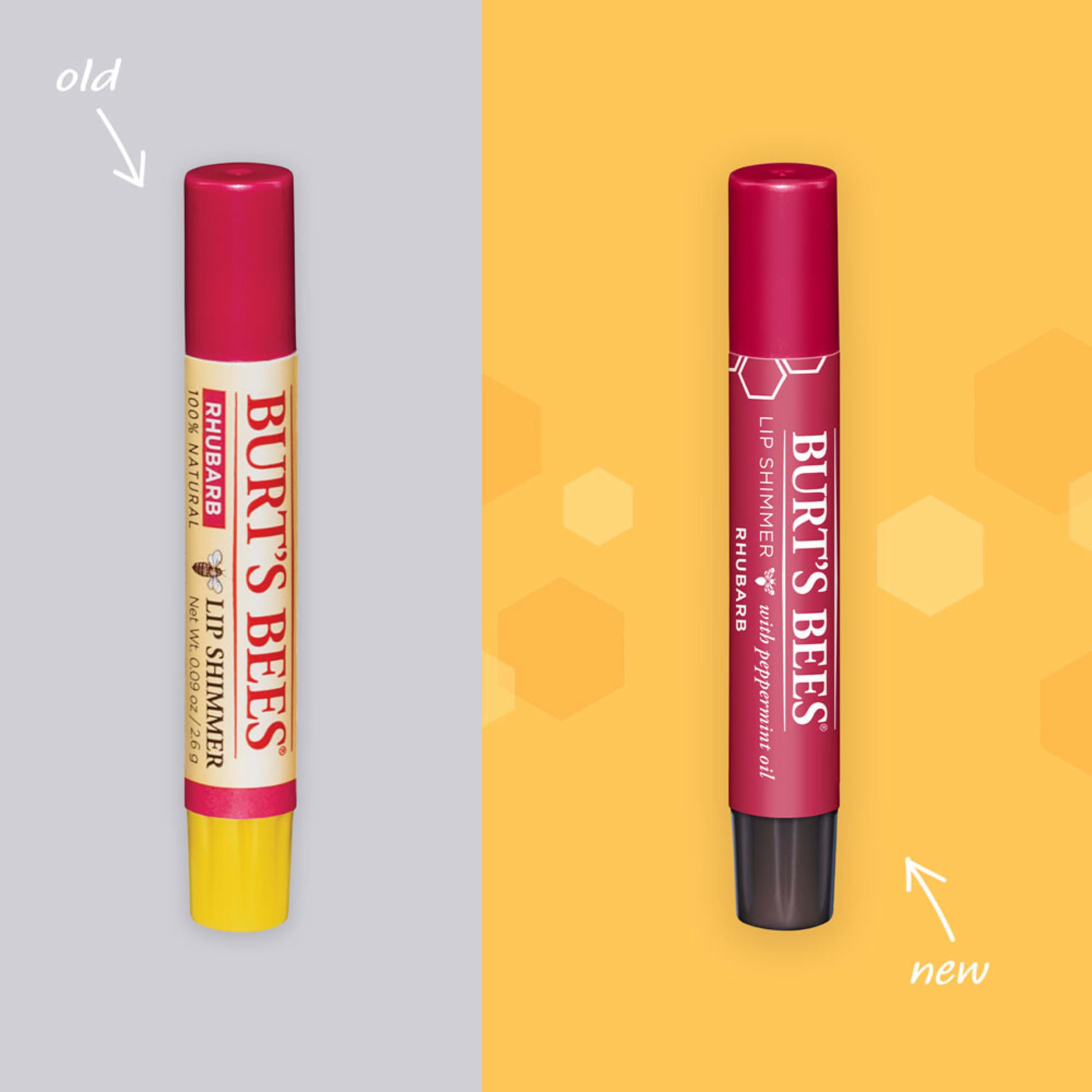 Burt's Bees Shimmer Lip Tint Stocking Stuffers Set, Tinted Lip Balm Stick, Moisturizing fo - Image 2
