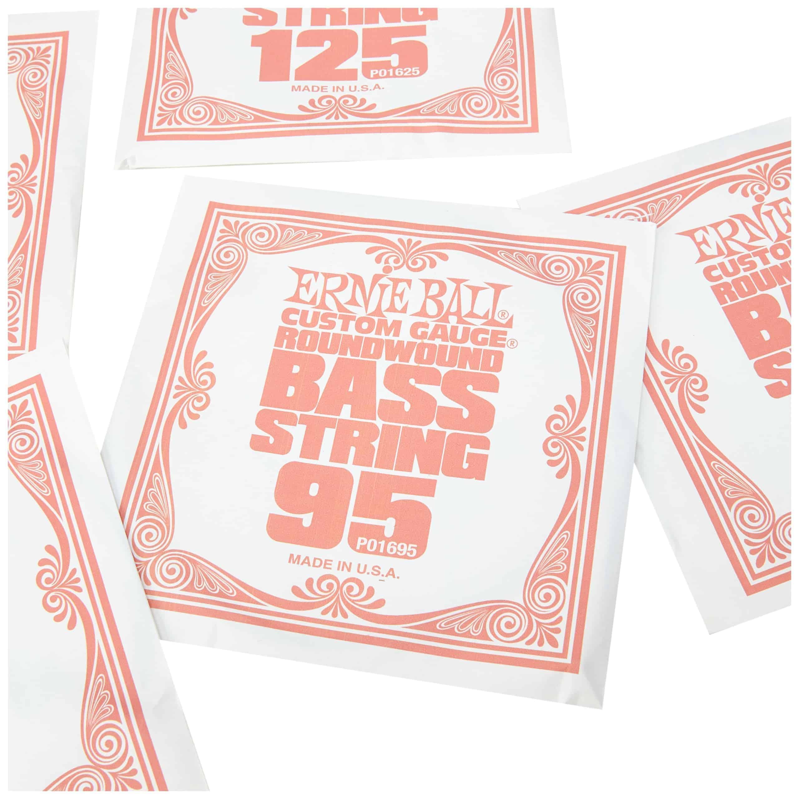 Ernie Ball 5-String Super Slinky Nickel Wound Bass Guitar Strings, 40-125 Gauge (P02824) - Image 3