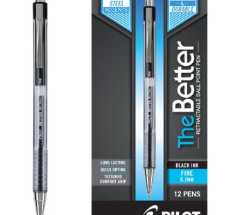 PILOT Pen 30000 The Better Ball Point Pen Refillable & Retractable Ballpoint Pens, Fine Po