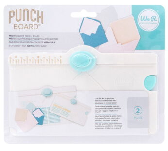 We R Memory Keepers Mini Envelope Punch Board, Scoring Tool, Corner Punch, Measuring Guide