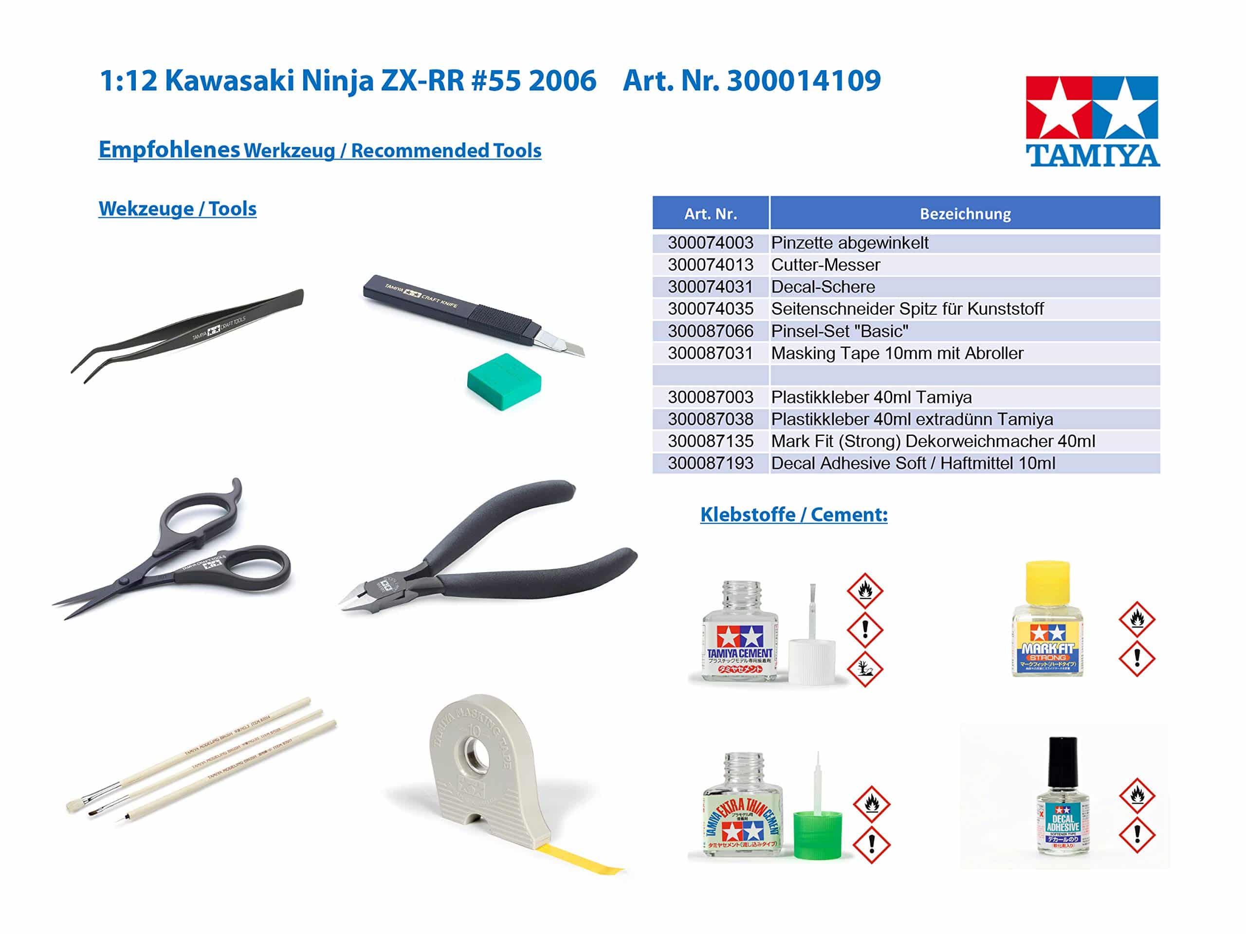 Tamiya Kawasaki Ninja ZX-RR - Image 2