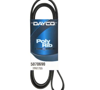 Dayco 5070690 Serpentine Belt , Black