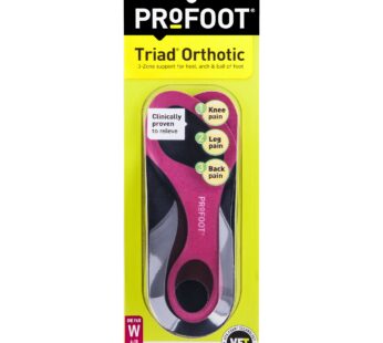 ProFoot Triad Orthotic Women’s 6-10 One Pair