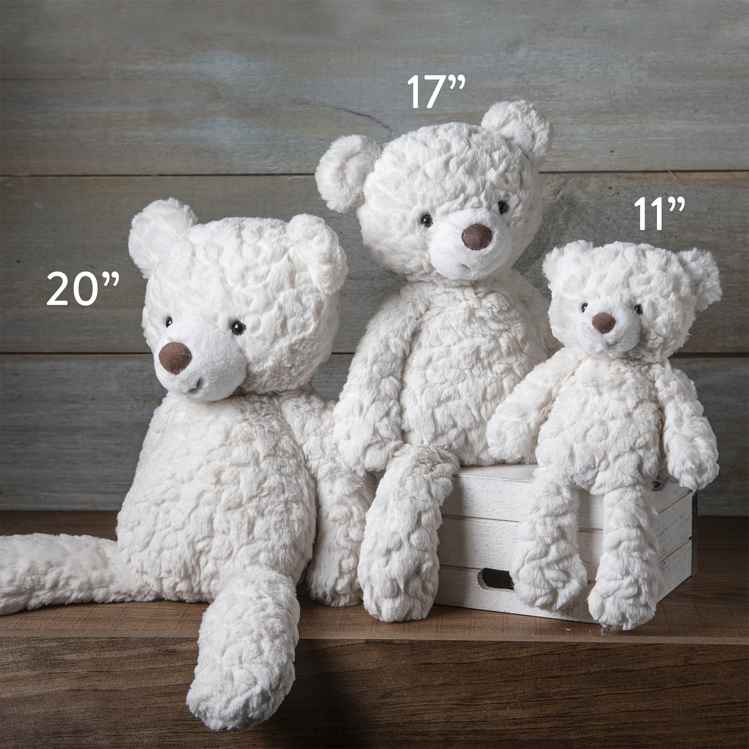 Mary Meyer Putty Bear Small Teddy Bear Soft Toy, Cream - Image 5