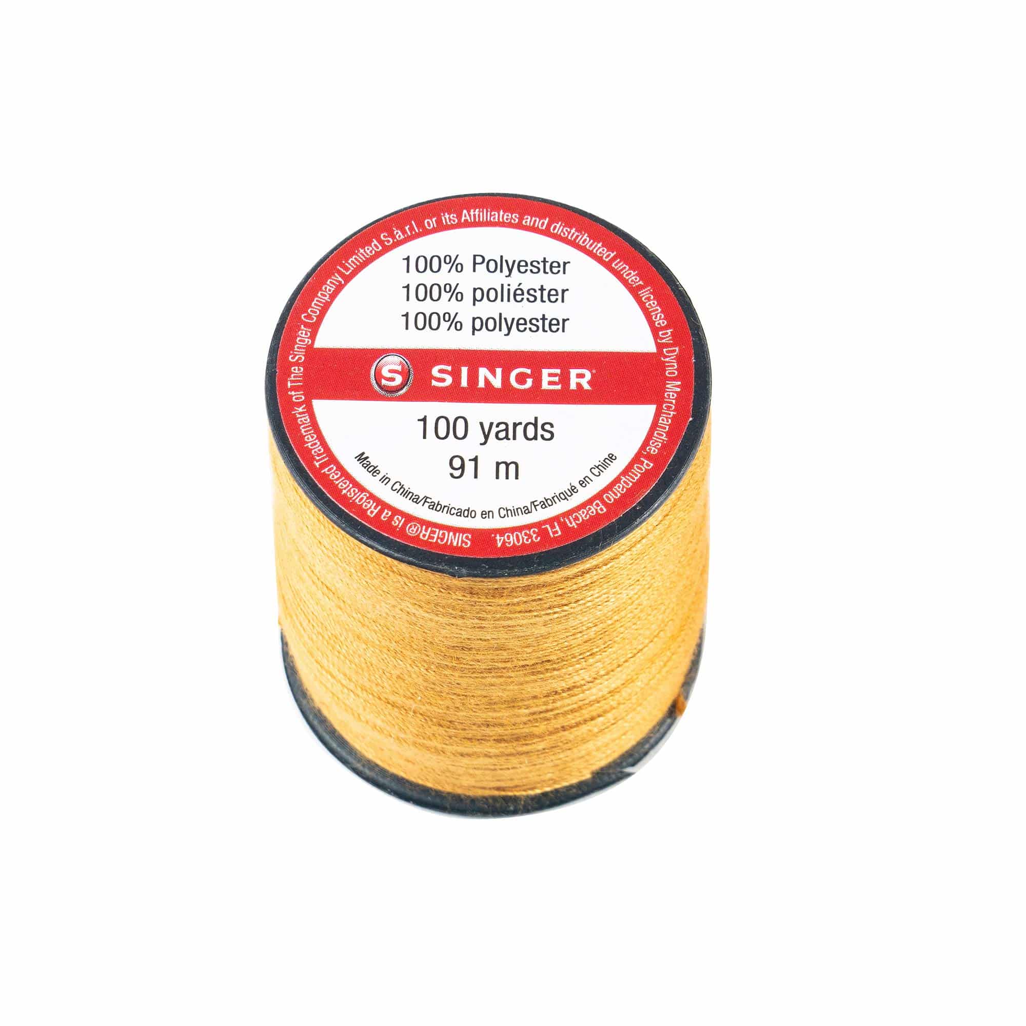 SINGER 67120 Blue Jean Thread, 100 Yards, , Old Gold - Image 2