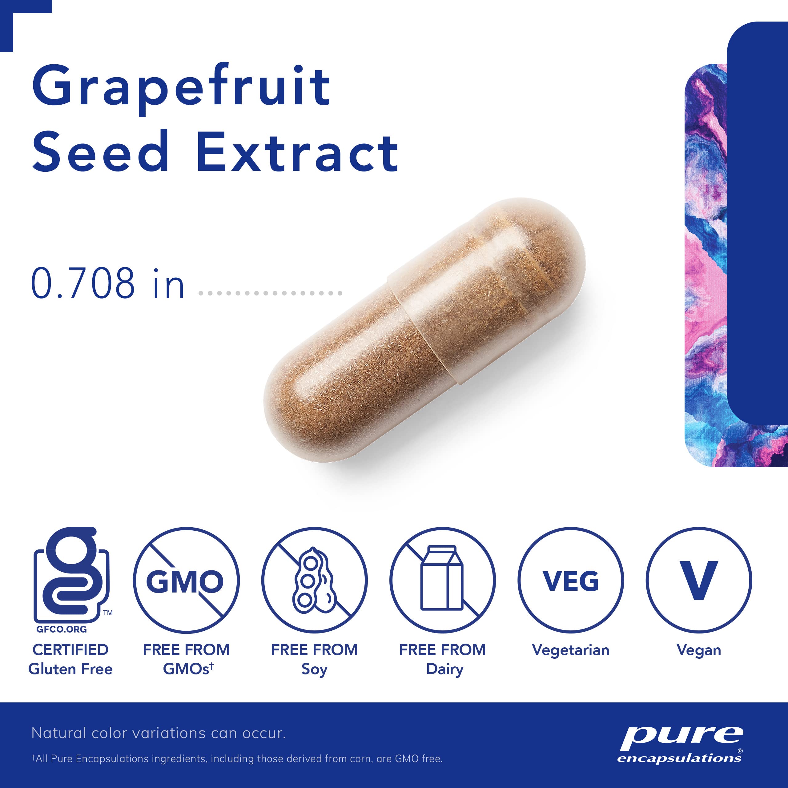 Pure Encapsulations Grapefruit Seed Extract | Supplement to Support The Balance of Intesti - Image 3