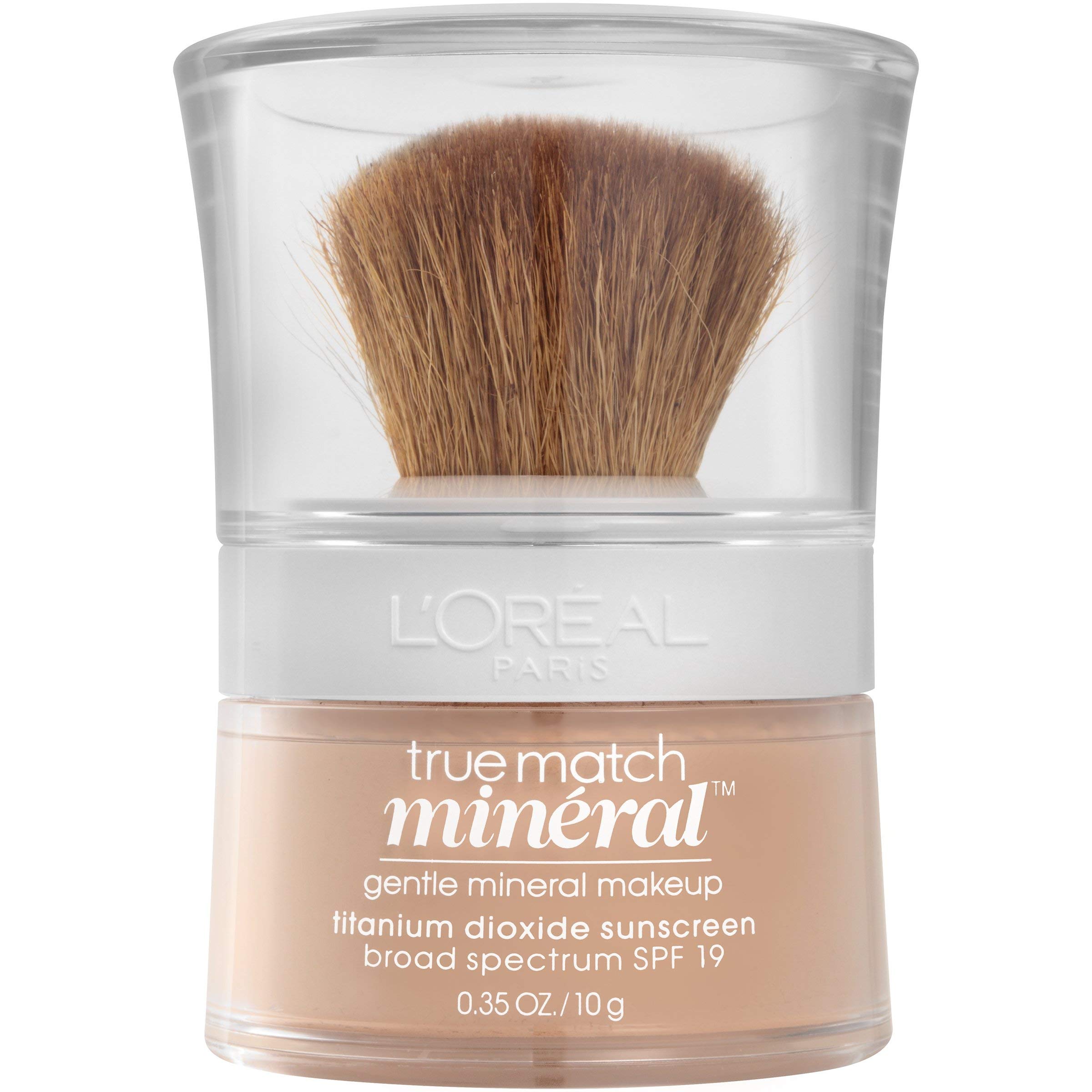 L'Oreal Paris True Match Mineral Loose Powder Foundation, Soft Ivory, 0.35oz - Image 2