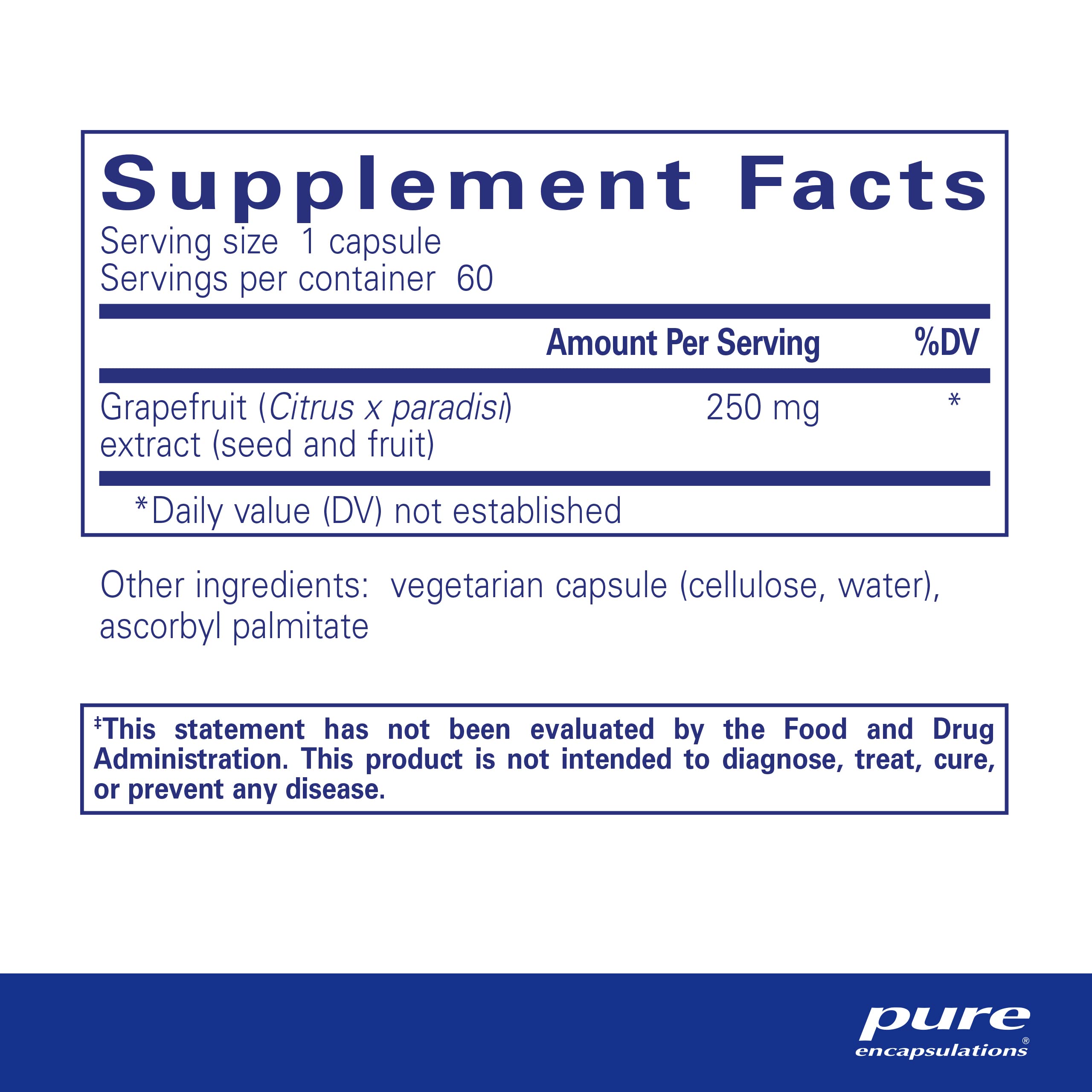 Pure Encapsulations Grapefruit Seed Extract | Supplement to Support The Balance of Intesti - Image 2