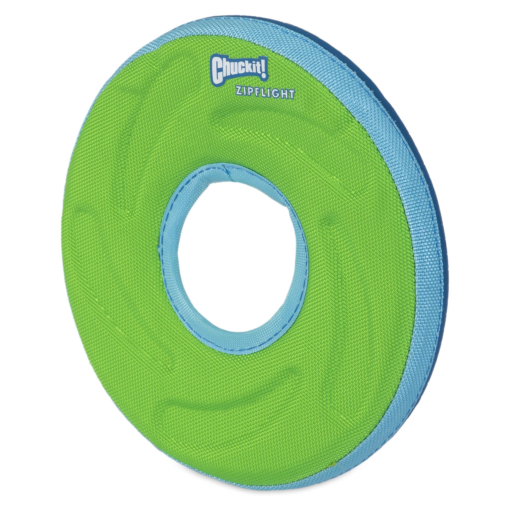 Chuckit Zipflight Flying Disc Dog Toy, Medium (8.5"), Orange and Blue - Image 5