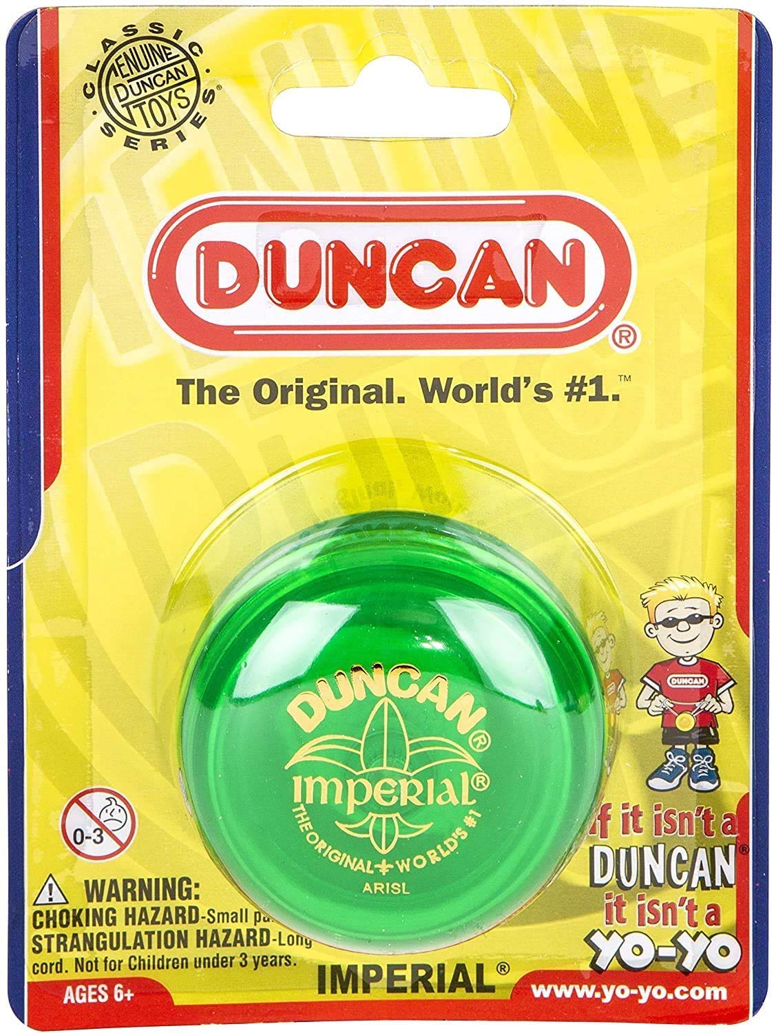 Duncan Toys Imperial Yo-Yo, Beginner Yo-Yo with String, Steel Axle and Plastic Body, Myste - Image 9