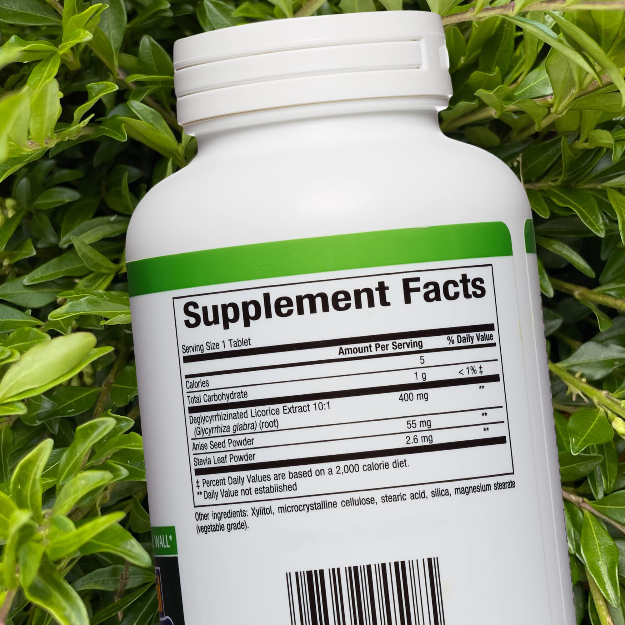 Natural Factors, Chewable DGL 400 mg, Licorice Extract for Healthy Digest, 90 Tablets - Image 2
