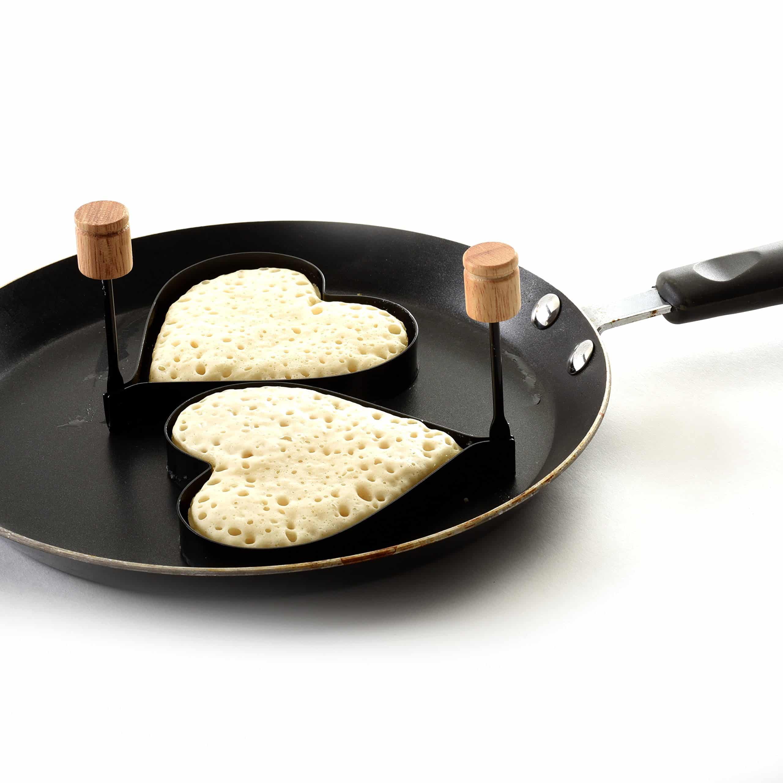 Norpro Nonstick Heart Pancake/Egg Rings, Set of 2 - Image 6